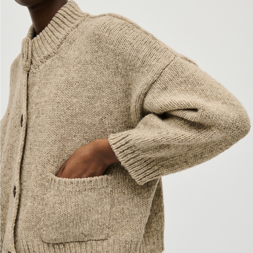 Babaa Women's Cardigan - no23 mist - Picture 2 of 6